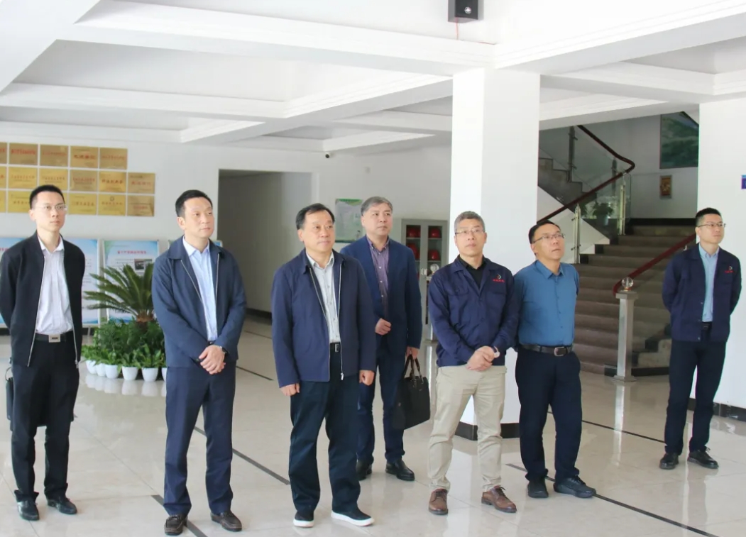国家及浙江省衢州市统计局领导调研东港蓝颜gtv “双碳”创新实践